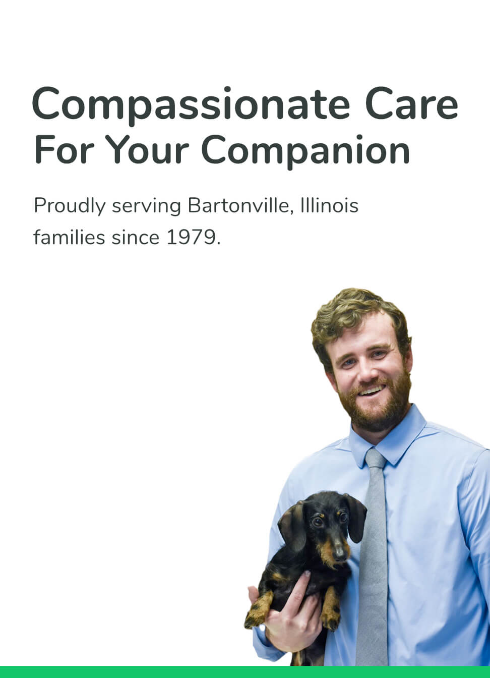 Compassionate Care For Your Companion. Proudly serving Bartonville Illinois families since 1979.